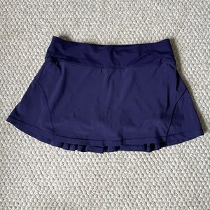 Purple Lululemon Circuit Breaker skirt